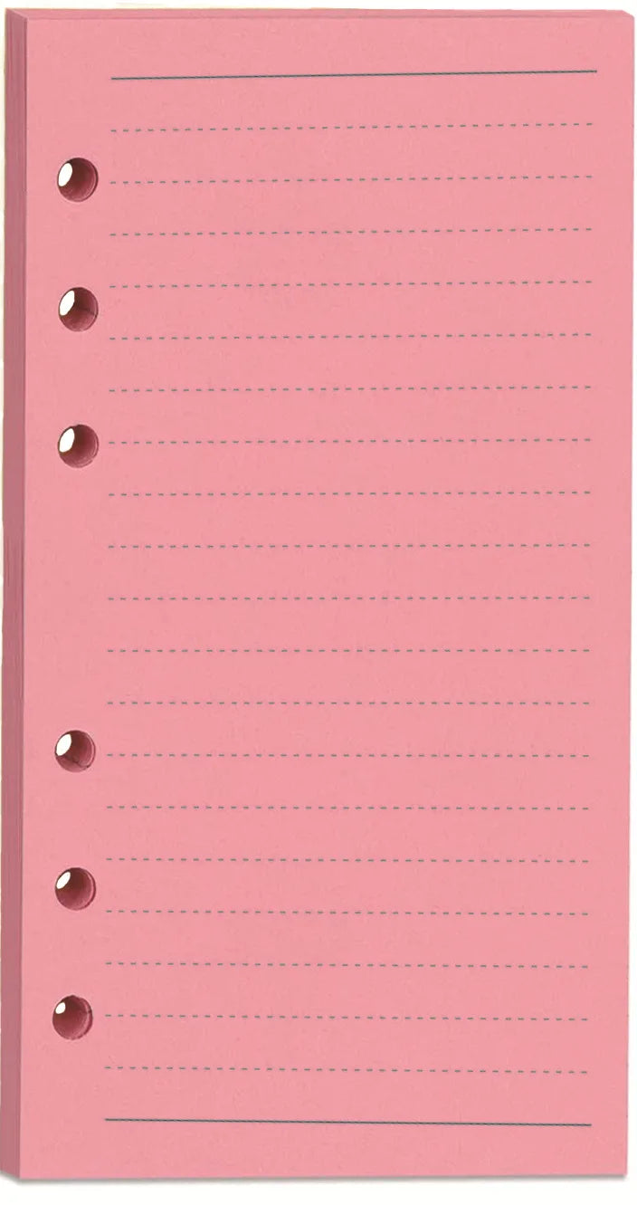 100 Sheet  A5 A6 Loose-leaf Colorful Replacement 100G Daolin Paper Refill Inner Page Line Inner Page Inside Paper Stationery