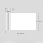 20Pcs/Pack White Color Thicken Express Bag THANKS Printing Waterproof Clothing Parcel Packaging Bags Envelope Courier Pouch