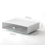 Desk Storage Drawers Desk Document Sundries Holder Cosmetic Desktop Organizer Box Cabinet Home Office Stationery Stackable Box