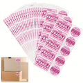100PCS Fragile Stickers Self Adhesive Shipping Labels Warning Decals for Breakable Goods Transport