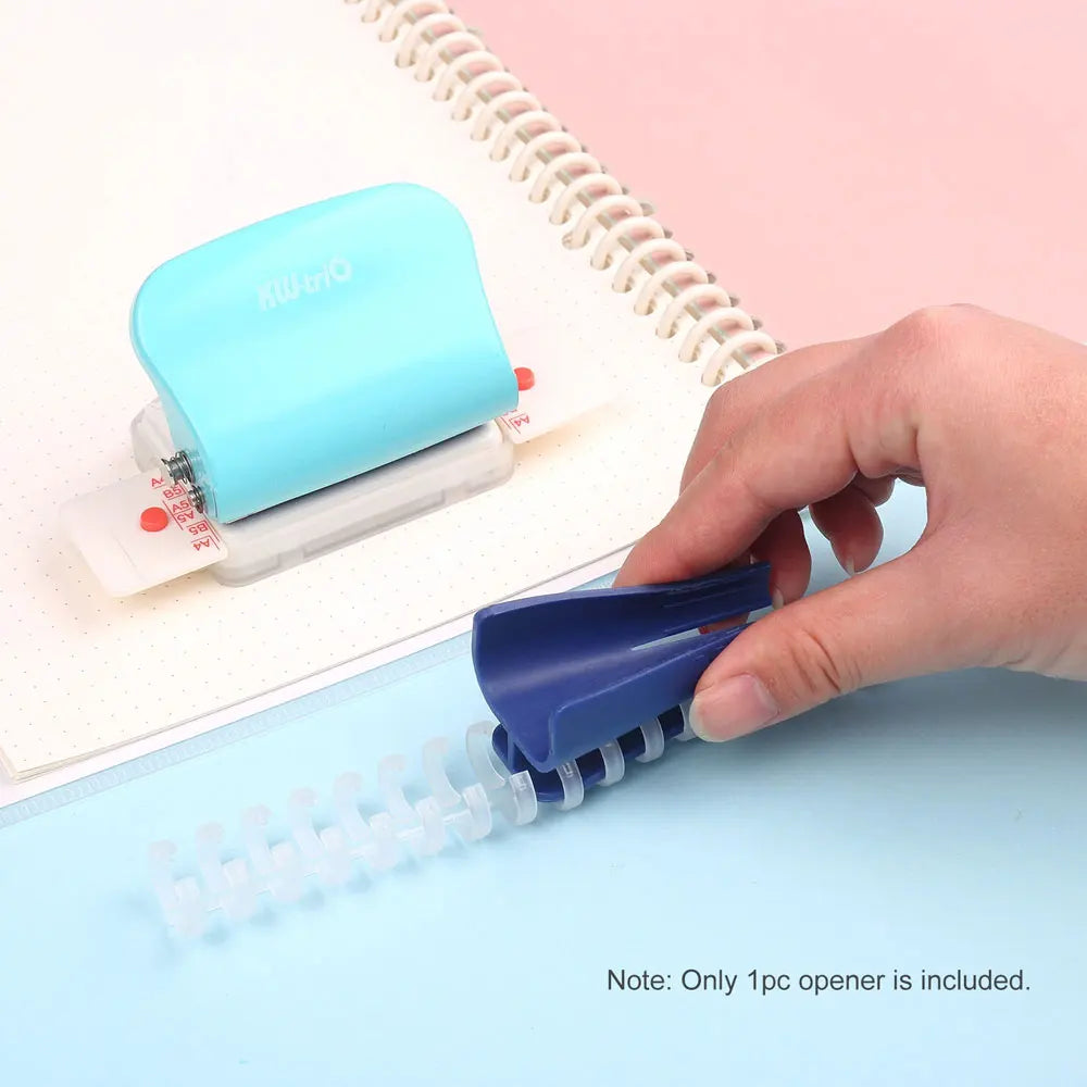 1PC Plastic Binder Ring Opener, Used for Opening and Closing Binder Binding Wire Combs, Labor-Saving and Convenient.