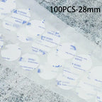 100/10PCS Seal Wax Stamp Stickers Self Adhesive Double Sided Round Circle Discs For Wax Sealing Stamp Candle Wick Making