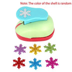 Flower Punch 5×3×4.5cm, Labor-Saving Paper Punch for Kids, DIY Scrapbooking & Embossing Tool for EVA Foam Crafts