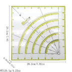 Yokoyama Acrylic Sewing Ruler For Patchwork Measuring Drawing Dressmaker Yardstick DIY Craft Quilting Cutting Accessories Tool