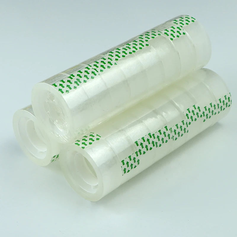 Premium Transparent Tape High-Viscosity Adhesive Multifunctional 0.8cm/1cm/1.2cm/1.8cm for Gift Wrapping And Packing