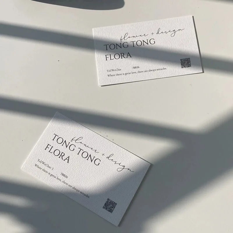 make name card design business card OEM name card printing 200 sheets thick quality paper customize paper cards