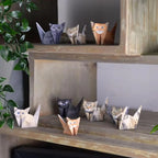 Creative DIY Paper Cats 50 Sheets DIY Origami Paper Handmade DIY Paper Cat Dog Dinosaur Fun Art Craft Folding Animal Folding Set