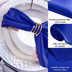 6pcs 30x30cm Table Napkins Square Dinner Napkins Washable Soft Table Napkins for Wedding Birthday Parties Decoration