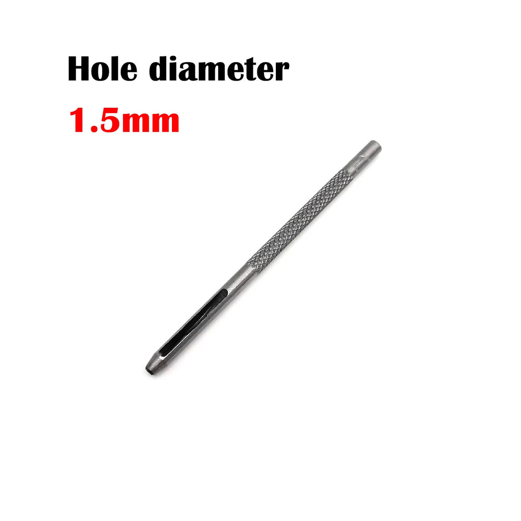 High Quality Steel 1mm 2mm 3mm 4mm 5mm 6mm 8mm to 20mm Round Hole Punch Tool Hollow Cutter for Leather Craft Belt Bag Clothing