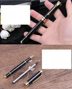 Luxury Metal Shell Business Office School Supplies Ballpoint Pens for Writing Rollerball Pen Customized Logo Name Gift