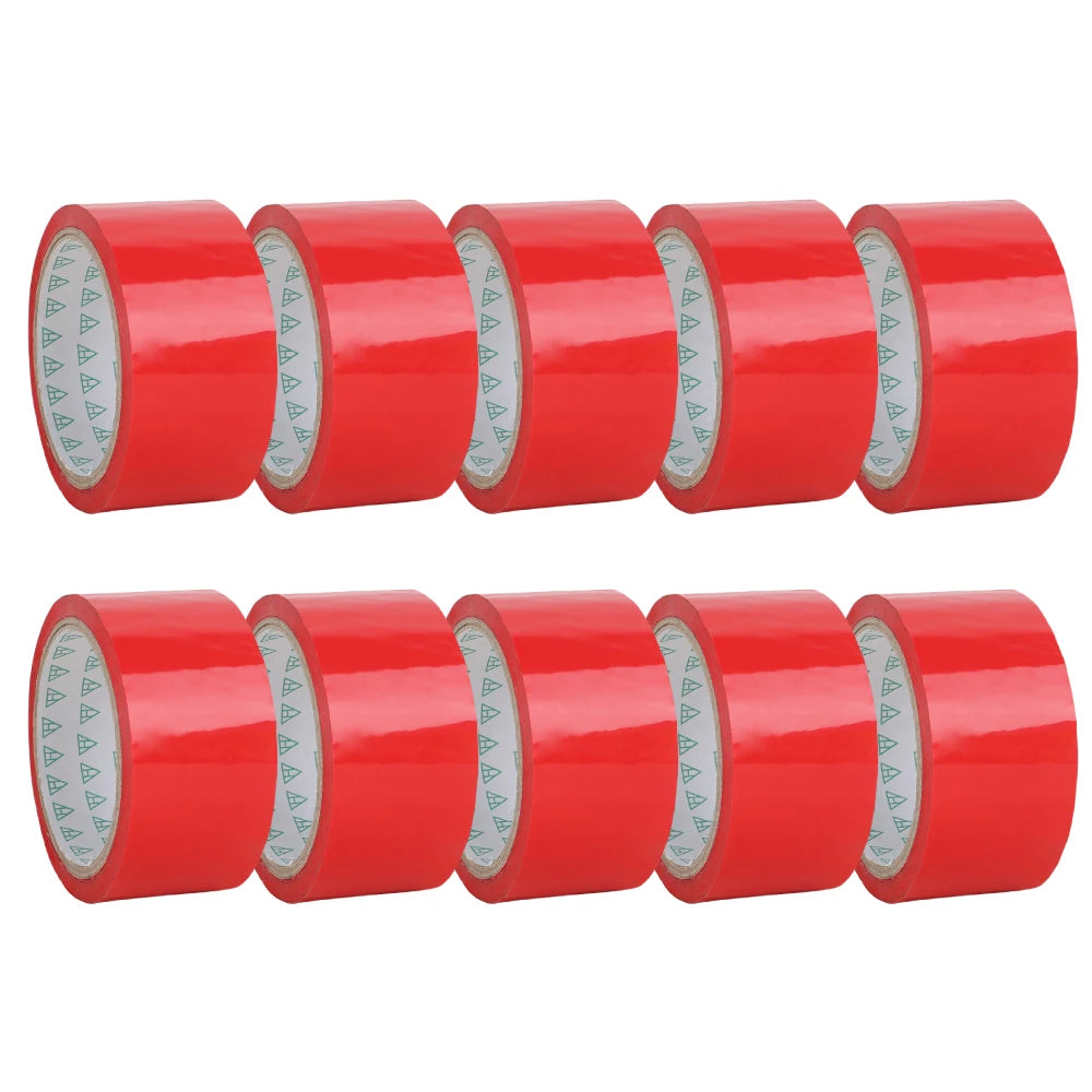 50M×48mm,48U,1 Piece of Colored BOPP Adhesive Tape for Packaging, Dust and Hair Prevention, Suitable for Factories/Homes/Schools