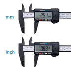 Hot Sell 150mm 100mm Caliper Carbon Fiber Dial Vernier Caliper Gauge Micrometer Measuring Tool Ruler