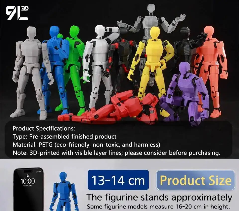9L3D Printe Dummy13 T13 Unbeatable Mark Grayson Bulletproof Mark Grayson Action Figure Anime Collectible Model Toy For Kids Gift