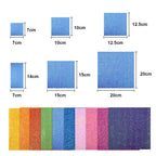 50Pcs Metallic Pearl Cardstock Paper Shimmer DIY Shiny Craft For Wedding, Scrapbook, Craft, Cards Party Decoration