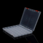 15/24/36/48 Grids Clear Box Thickened Transparent Plastic Jewelry Elastic Band Storage Box Display Organizer Tool Storage Case