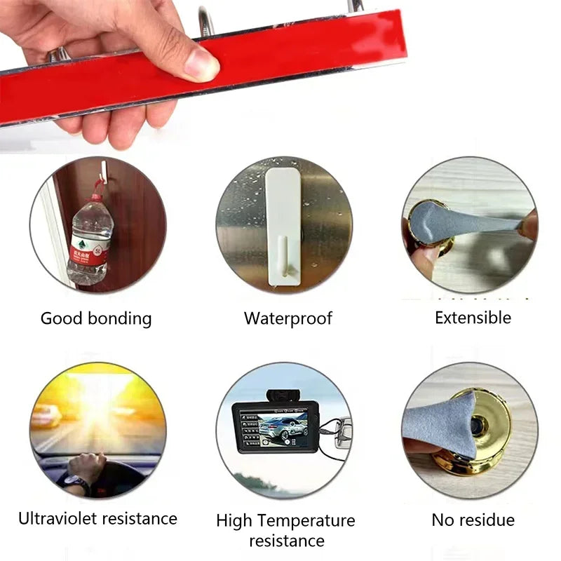 300CM Strong Permanent Double Sided Tape Acrylic Foam Adhesive Waterproof High Temperature Tape Sticker for Car Indoor Decor