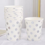 Pink Blue Stripe Dot Disposable Tableware Sets Paper Cups Plate Straws Fork Disposable Sets Wedding Birthday Party Decorations
