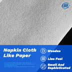 JINYUDOME 25/50/100PCS Linen Feel Cocktail Napkins,Disposable Paper 7.87x7.87in,Folded Square For Wedding,Party,Events,Cafe,Bar