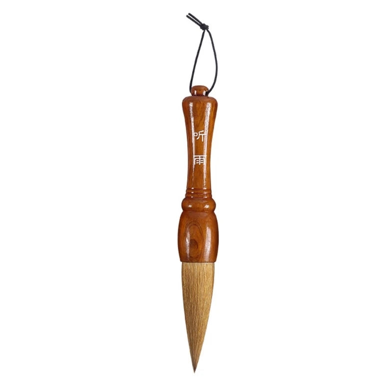 Practical Chinese Writing Brush Hopper-shaped Weasel Hair Brush Large Calligraphy Brush Pen Painting Brush for Couplets