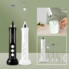 Frother Electric Milk Mixer Drink Foamer Coffee Egg Beater Whisk Latte Stirrer Stonego Baking Kitchen Accessories