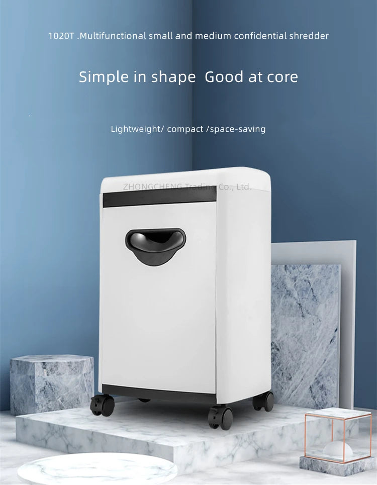 Upgrade Shredder High-power German Standard 5-level Confidential Manual Electric Office Low-noise Home 2m/min 18L Large-capacity