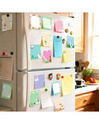 12/24pcs Cute Animals Sticky Notes Set, Refrigerator Memo Pads,Self-Stick Dog Cat Notes Pads for Home Office Gifts Supplies