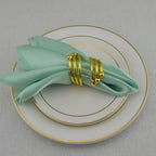 100pcs Satin Napkins For Wedding Party Decor Square 30cm Table Dinner Napkin Restaurant Supplies Christmas Birthday Tea Towels