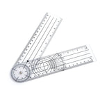 0- 360 Degree Goniometer Angle Medical Spinal Angle Ruler Angle Inclinometer Ruler Protractor Angle Finder Measuring Tools New