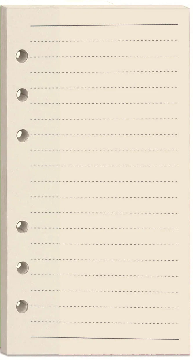 100 Sheet  A5 A6 Loose-leaf Colorful Replacement 100G Daolin Paper Refill Inner Page Line Inner Page Inside Paper Stationery