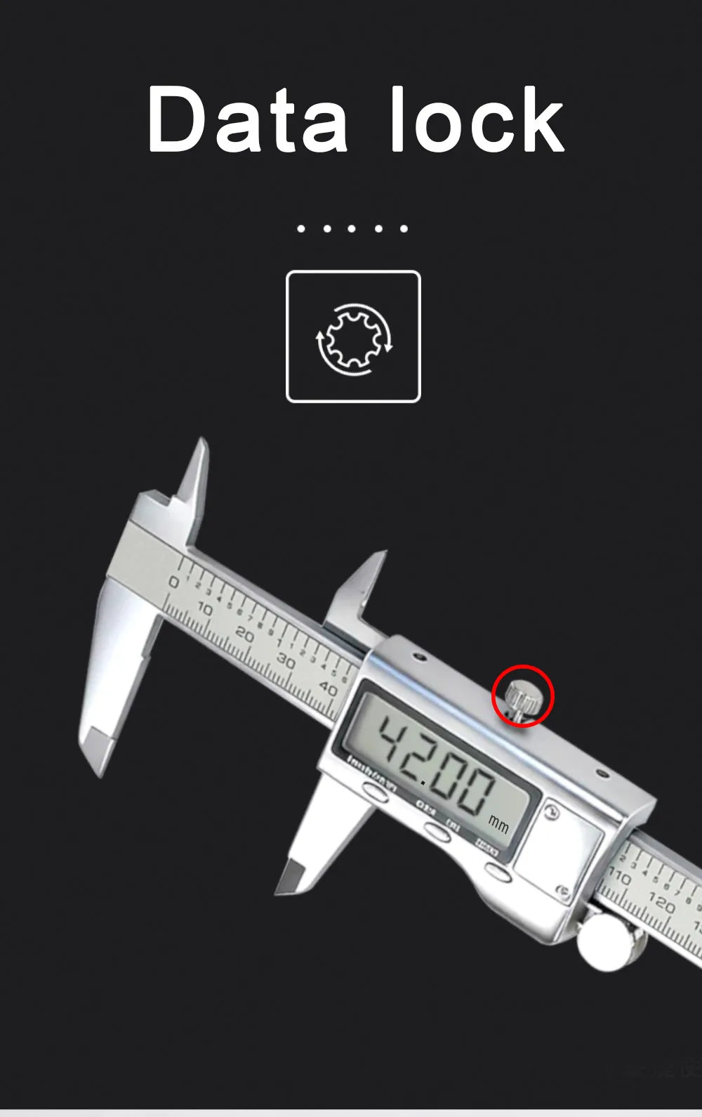 0-150mm Zinc Alloy Digital Caliper Metal Caliper Professional Vernier Caliber Measuring Tools Woodworking Thickness Gauge Depth