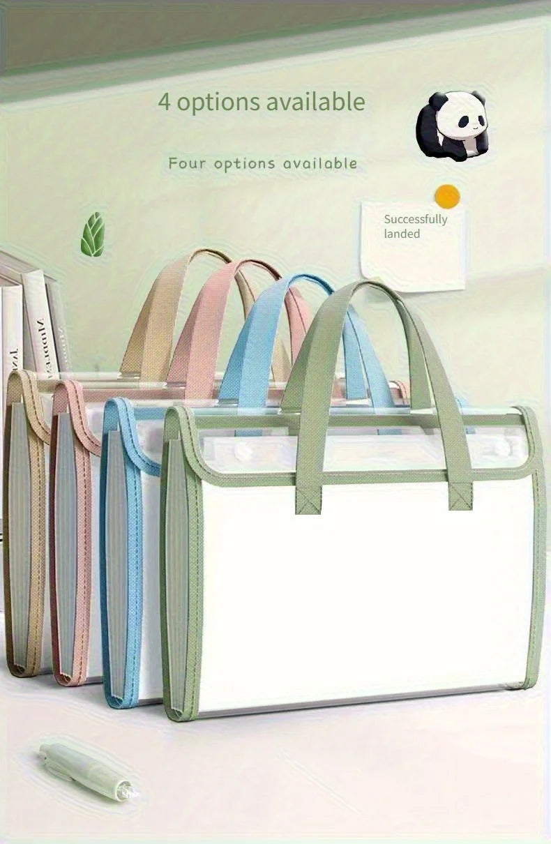 Portable Expandable Accordion File Folder Has 13 Pockets and Is Suitable for A4-sizedEnvelopes,and IsSuitable for Home,OfficeUse