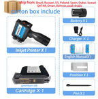 S1730  28 Language Date Number Logo Expiry Date Label Plastic Carton Hand Jet Handheld Thermal Inkjet Printer