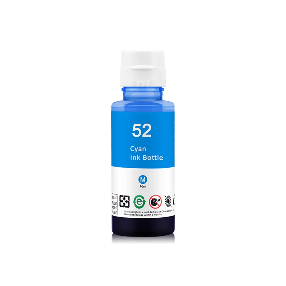 Refill Dye Ink for hp GT51 GT52 GT53 GT5810 GT5820 For HP Smart Tank 450 455 500 510 515 516 519 530 559 570 610 615 651 printer