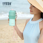 Tyeso 680ML Insulated Sports Tumbler, Portable Durable Cold Keeping Water Cup Perfect for Outdoor Activities Travel  Daily Use