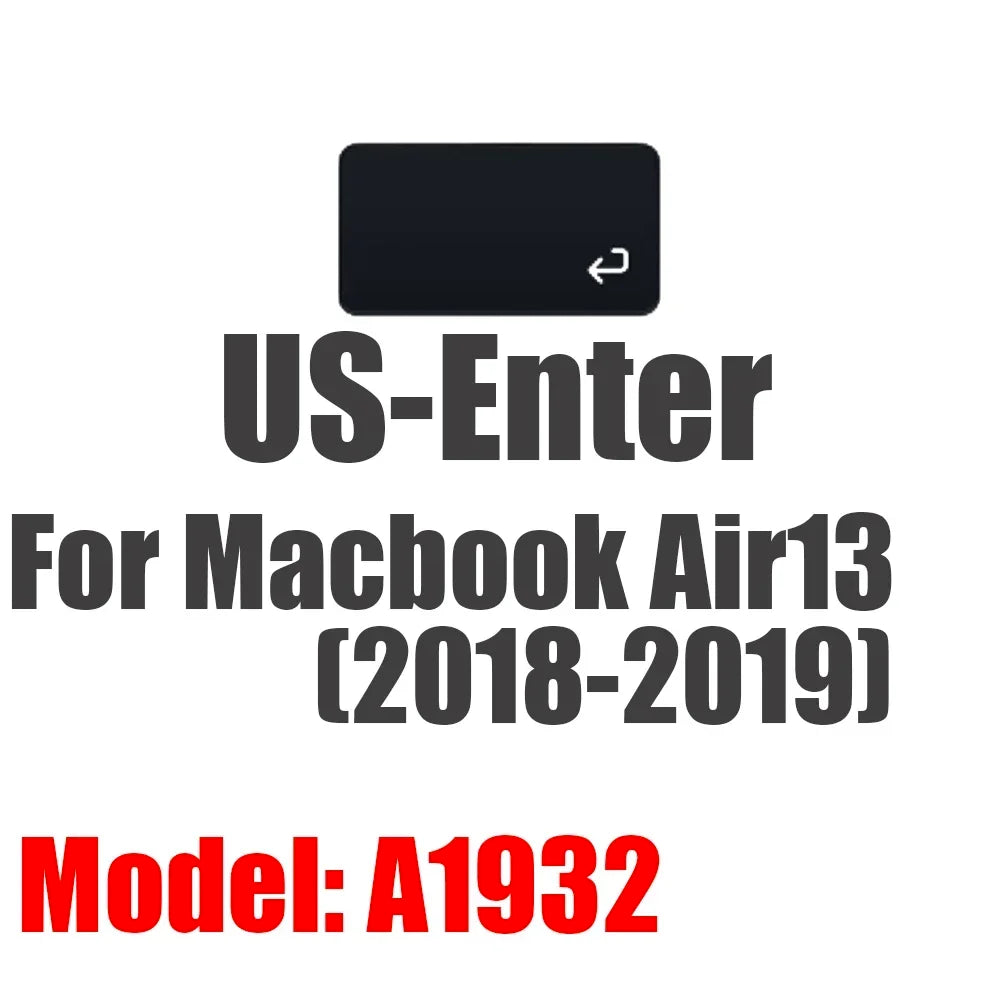 Keyboard Cover for Macbook Air 13 15 Pro 14 16 Touch Bar ID Silicone Protector Skin EU A3113 A3112 A3240 A2337 A3401 M1 M2 M3 M4