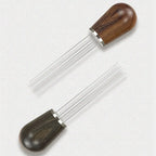 Coffee WDT Tools Needle Distributor Stainless Steel Powder Stirrer With Wooden Stand Espresso Maker Accessories Barista Tools
