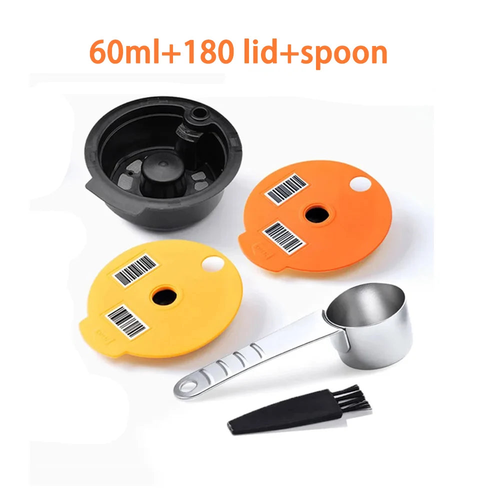 iCafilas For BOSCH-s Machine Tassimo Reusable Pods Coffee Capsule Filters Capsule Cup Silicone Lid Bean Pod Manufacturer
