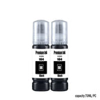 104 Premium Ink Epson 104 Ink Bottle for Epson ET-2710 2711 2712 2714 2715 2720 2721 2726 ET-2821 ET-2825 Printer