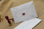 10pcs Custom Translucent Sulfuric Acid Paper Envelopes, Used For DIY Postcard/Card Storage, Wedding Invitations, Gift Packaging