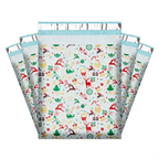 100PCS Poly Mailer Adhesive Envelope Courier Print Bag DIY Lady Panties Dress T-shirt Wedding Xmas Gift Box Packaging Pouches