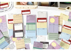 80 Sheets Cartoon Brief Scrapbooking Memo Pad Simple INS Message Paper Student List Notes School Stationery Journaling supplies