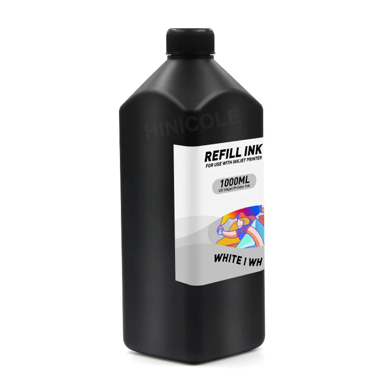 HINICOLE 500ml LED UV Ink 1000ml For Epson L800 L805 L1800 R280 R290 R330 1390 1400 1410 For DX5 DX6 DX7 Universal UV Printer