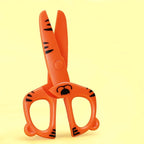 1pcs Kids Safety Scissor Cute Cartoon Plastic Knife Cutter for Children DIY Paper Handwork Office School Student F7231