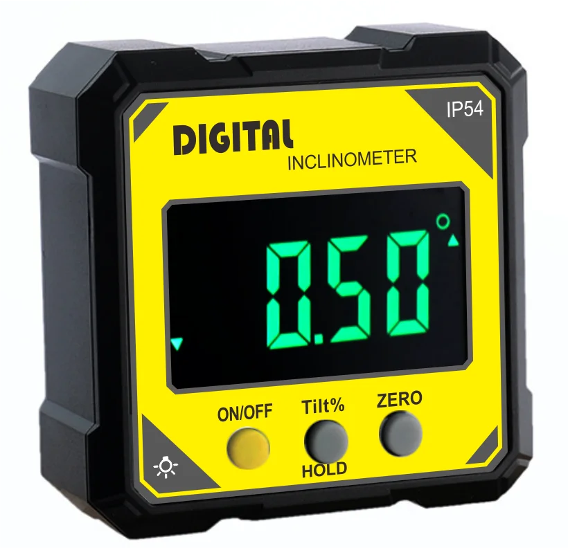 4 Types ETOPOO 4*90 Multi Functional 4-Sides Magnetic Digital Protractor Angle Measure Inclinometer Level Box Charging Angle
