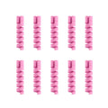 10pcs Cable Protector Silicone Charge Cable Spiral Winder Wire End Cord Savers Cover For Phone USB Charger Cable Accessories