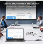 HDMI Extender 8K 60Hz 4K 120Hz Female to Female Connector HDMI 2.1 Cable Extension Converter HDMI-Compatible Adapter Coupler
