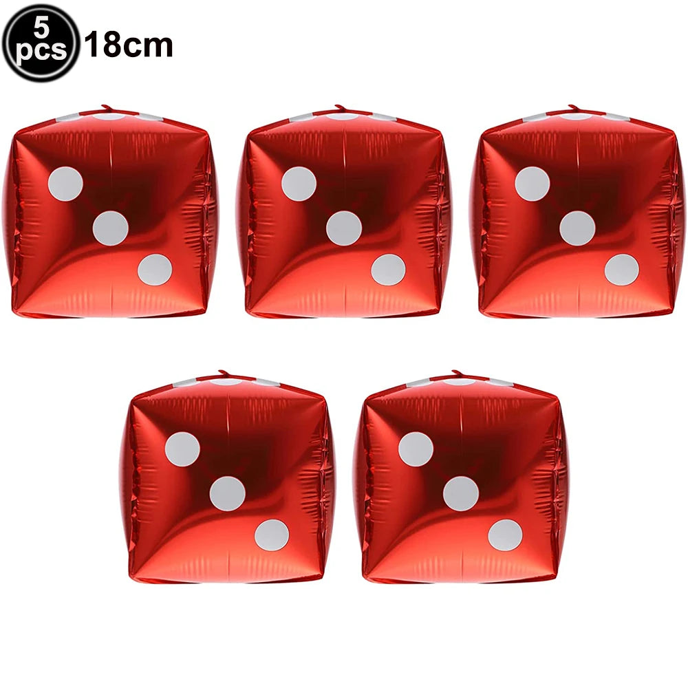 Casino Party Supplies for Men/Adults Poker Paper Plates Cups Napkins Straws for Poker Night Las Vegas Party Decorations
