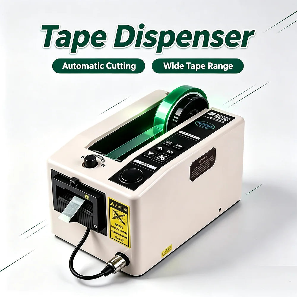 Automatic Tape Cutting Machine 110V 220V Adhesive Tape Dispenser Slitting Machine for Office & Business Supplies