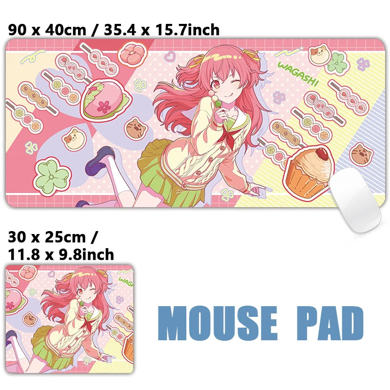 Project Sekai Birthday Full Character 25-ji Nightcord de PJSK Mouse pad Table Mat Gaming XXL Anime Mousepad Keyboard Desktop Mat