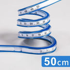 1PC Flexible Curve Ruler Drafting Drawing Tool Snake Shaped Ruler Flex Curved Ruler Quilting Plastic School Office Supplies 30cm